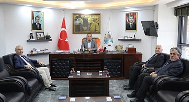İl Kültür Müdürü Altın’dan Belediye Başkanı Topçu’ya Ziyaret