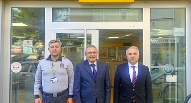 KAYMAKAM DURU DENETİMLİ SERBESTLİK VE PTT MÜDÜRLÜĞÜNÜ ZİYARET ETTİ