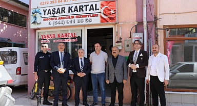 Sigorta Haftası Kutlamaları Kapsamında İlçemizde Ziyaretler Gerçekleşti