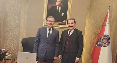 Tarlacı’dan Emniyet Genel Müdür Yardımcısı Ali Baştürk’e Ziyaret