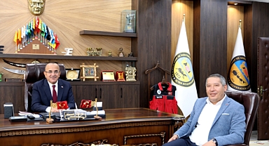 Başkan Topçu’dan 6. Bölge Birliği ESKKK Başkanı Ahmet Tural’a Ziyaret