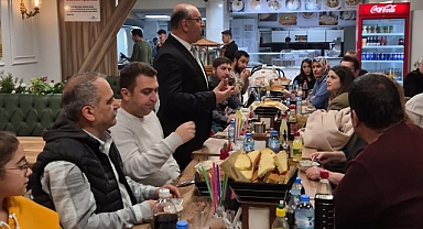 Dazkırı’da Türk Eğitim-Sen Sendikası Öğretmenlerimizle Yemekte Buluştu