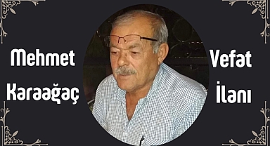 Dinar'da Cenaze İlanı