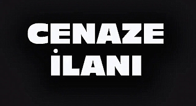 Dinar'da Cenaze İlanı