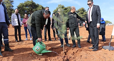 Dinar'da Milli Ağaçlandırma Günü: Geleceğe Nefes, İnsanlığa Nefes