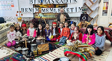 GÖKÇEK DR. SADIK AHMET İLKOKULU 1. SINIFLARINDAN YERLİ MALI HAFTASI ETKİNLİĞİ