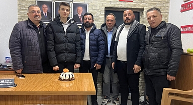 Gündem Gazetesi İmtiyaz Sahibi Tahsin Baytar’dan MHP Dazkırı İlçe Başkanı Ali Atay’a Ziyaret