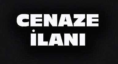 Dinar'da Cenaze İlanı