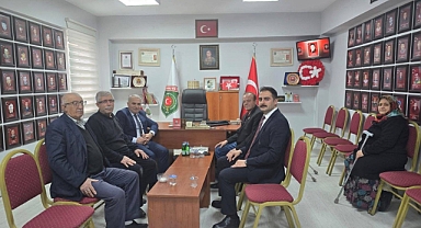 Dinar Kaymakamı Kemal Duru’dan Şehit ve Gazi Temsilciliklerine Ziyaret