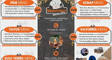 Kavurmacı İsmail Usta'dan Lezzet Dolu İftar Menüleri!