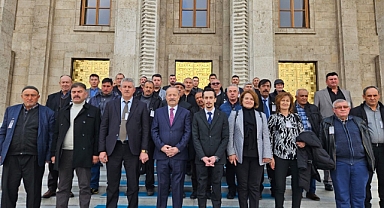 MHP Afyonkarahisar Milletvekili Mehmet Taytak, Emirdağ Heyetini TBMM’de Ağırladı