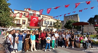 Dinar Devlet Hastanesi Türk Sağlık – Sen Üyeleri Moral Depoladı