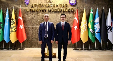 Başkan Çiçek’ten Afyonkarahisar İl Emniyet Müdürü Erol’a Hayırlı Olsun Ziyareti