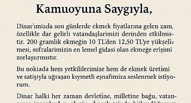 Bu Ses Dinar İçin, Bu Çağrı Hepimiz İçin!