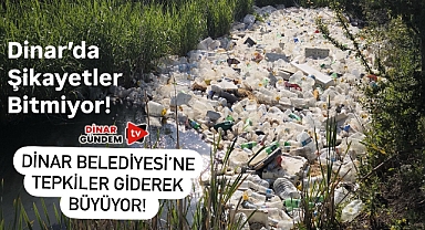 Dinar’da Menderes Nehri Kirleniyor: Vatandaşlardan Temizlik Talebi! 