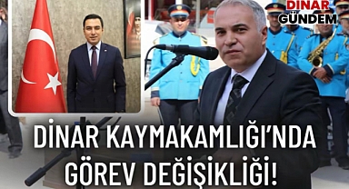 Dinar Kaymakamı Kemal Duru, Mersin'in Anamur İlçesine Atandı