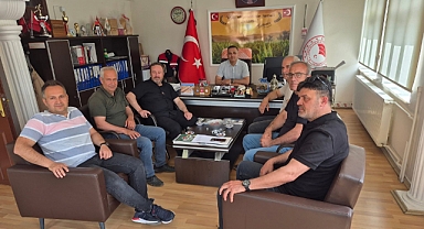 GENÇALİ KÖYÜ ÇİFTÇİLERİNDEN YAVUZ KARAKUYU’YA ZİYARET...