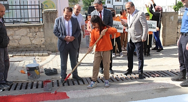 KAYMAKAM DURU, TRAFİK HAFTASI ETKİNLİKLERİNE KATILDI