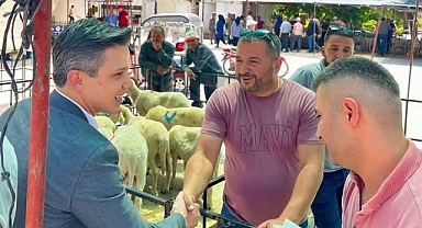 Başkan Fatih Çiçek’ten Kurban Pazarı Ziyareti