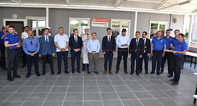 KAYMAKAM DURU DİNAR AÇIK CEZA İNFAZ KURUMU MESCİDİ TÖRENLE AÇILIŞINA KATILDI