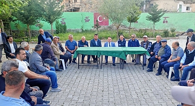 KAYMAKAM DURU, HAZİRAN HALKGÜNÜ TOPLANTISINI KINIK KÖYÜNDE YAPTI