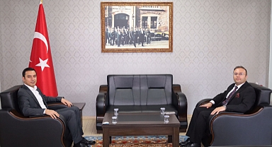 Adli Yargı Adalet Komisyonu ve Ağır Ceza Mahkemesi Başkanı Kaymakamımızı Ziyaret Etti