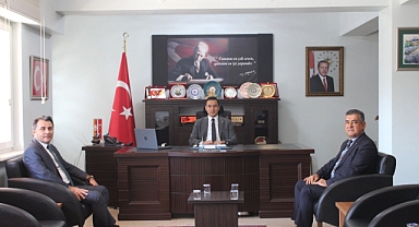 Denetimli Serbestlik ve Cezaevi Müdürlerinden Kaymakam UĞUZ’a Ziyaret