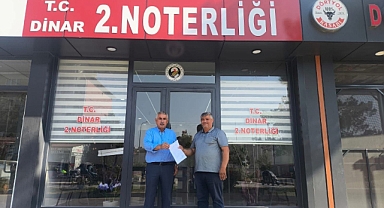 Dinar’da 2. Noter Hizmete Açıldı