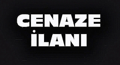 Dinar'da Cenaze İlanı