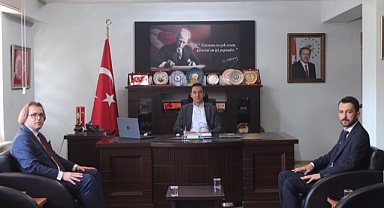 İlçe Müftüsü ve Şube Müdüründen Kaymakam UĞUZ’a Hayırlı Olsun Ziyareti