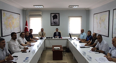Kaymakam Hasan Uğuz Başkanlığında 15 Temmuz Programı Planlama Toplantısı Yapıldı