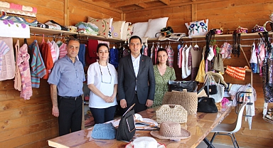 Kaymakamımız Hasan UĞUZ’dan Kadın Kültür Evine Ziyaret