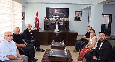 Marsiyas Musiki Cemiyeti’nden Kaymakamımız Hasan UĞUZ’a Ziyaret