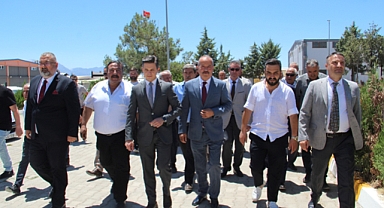 MHP Heyetinden Dazkırı'daki Musatti Motosiklet ve İplik Fabrikalarına Ziyaret