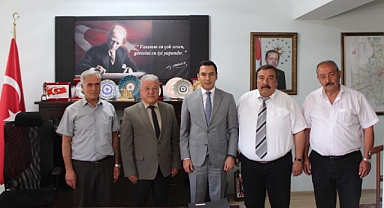 MHP İlçe Teşkilatı ve Tatarlı Belediye Başkanından Kaymakamımıza Ziyaret