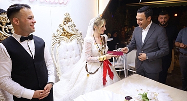 Kaymakamımız Hasan UĞUZ, Başkan Hasan CEYLAN’ın Oğlunun Düğününe Katıldı