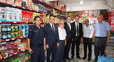Kaymakamımız Hasan UĞUZ’dan Geçmiş Olsun Ziyareti