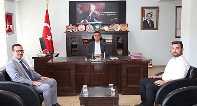 KOSGEB İl Müdürü Murat KAHRAMAN ve KOBİ Uzmanı Buğra UÇAKÇIOĞLU’ndan Ziyaret