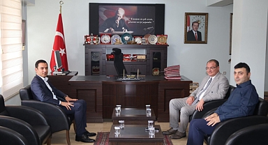 Vali Yardımcısı ve Bolvadin Kaymakamı ARIKAN ile İş İnsanı BAYKAN’dan Ziyaret