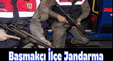 Başmakçı Jandarmasından Başarılı Operasyon