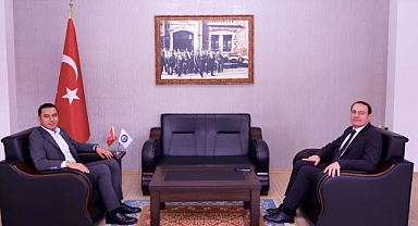 Çay Kaymakamı Hasan Hüsnü TÜRKER’den Kaymakamımız Hasan UĞUZ’a Ziyaret