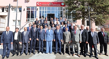 Valimiz YİĞİTBAŞI, Kaymakamlığımızı Ziyaret Etti