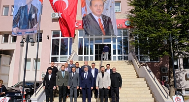 AK Parti Heyetinden Kaymakamımıza Ziyaret