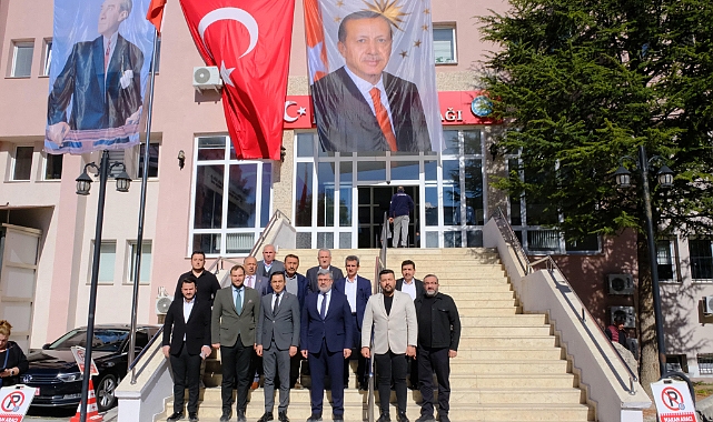 AK Parti Heyetinden Kaymakamımıza Ziyaret