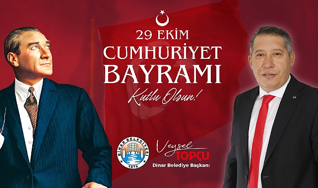 Başkan Topçu'dan 29 Ekim Kutlama Mesajı 