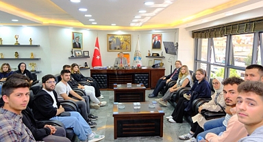 Dinar Uygulamalı Bilimler Yüksekokulu Öğrencilerinden Anlamlı Ziyaret