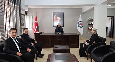 Dinar Ziraat Bölge Şefliğinden Kaymakam Hasan UĞUZ’a Ziyaret