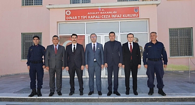 Kaymakam Hasan UĞUZ’dan Dinar T Tipi Ceza İnfaz Kurumuna Ziyaret
