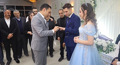 Kaymakamımız Hasan UĞUZ, Gazimizin Mutlu Gününe Katıldı