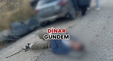 Sandıklı Yolunda Trafik Kazası!